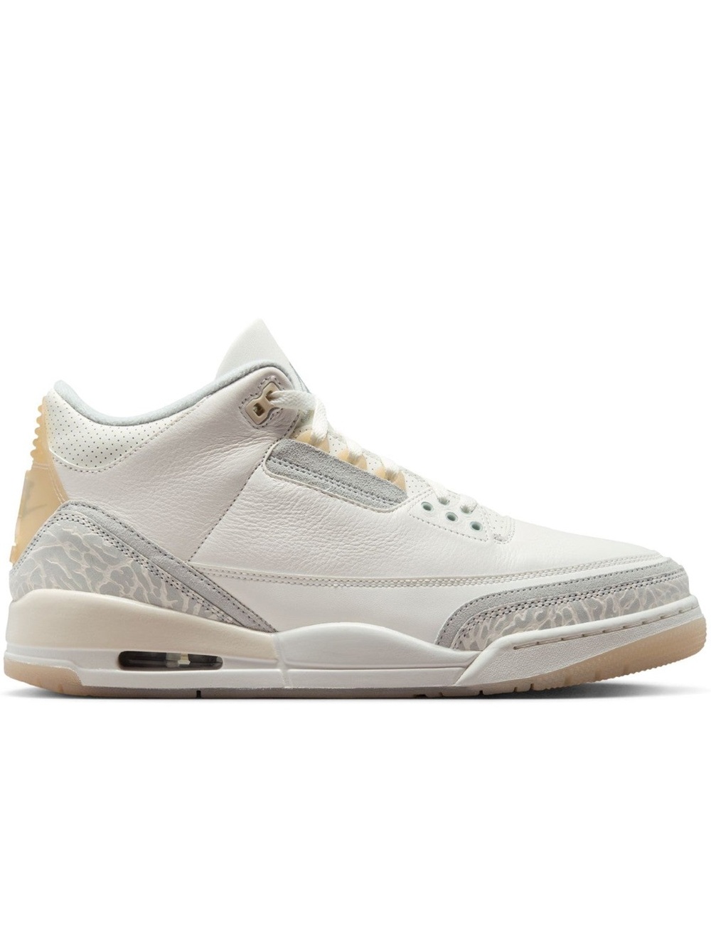 Nike Air Jordan 3 retro pure money white sneakers Sz 13